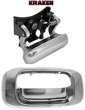 Chrome Tailgate Handle For Chevy Silverado Gmc Sierra 1999-2006 With Bezel