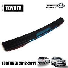 Rear Bumper Step Scuff Plate Cover Logo Chrome For Toyota Fortuner Tgn61 2012-14