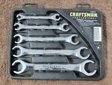 Craftsman Professional Sae 5pc Polished Flare Nut Wrench Set 42012 Usa