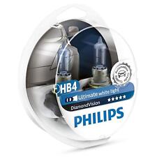 Philips Hb4 Diamond Vision 5000k Car Headlight Bulbs 9006dvs2 Pack Of 2
