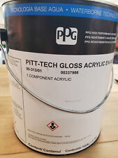 1 Gallon Ppg Pitt-tech Acrylicdtm Industrial Enamel Gloss 90-313 Safety Orange
