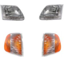 Headlights For Ford Expedition 1997 1998 1999 2000 2001 2002 With Turn Signals