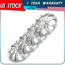 Full 4 Silver Hubcaps Rim 15 Wheel Covers For Toyota Camry Corolla 2004-2006
