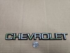 Chevy Oem Caprice Classic Rear Trunk Emblem Badge Logo Nameplate Name Insignia