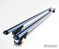 155cm Universal Top Roof Rails Locking Multi Grip Cross Bars Silver T Pieces