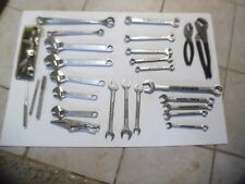 Vintage Craftsman Tools Large Lot Of 27 Sae Metric Adjustable Wrenches Cool