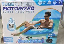 Pool Candy Tube Runner Motorized Float Blue Bumper Boat Adultchildren Pool New