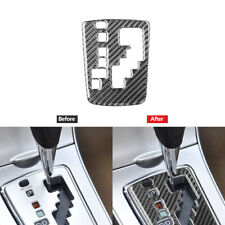 Carbon Fiber Gear Shift Panel Decorative Cover Trim For Toyota Corolla 2007-2012