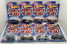 Hot Wheels Fourth Of July 57 Chevy Saleen Corvette Chevy S-10 Set Of 8