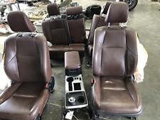 2014-2020 Toyota 4 Runner Brown Leather Frontrear Seats No Console 14 15 16