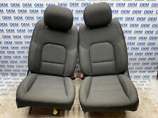 2019-2022 Dodge Ram 1500 Driver Passenger Front Seat Set Gray Black Cloth Oem