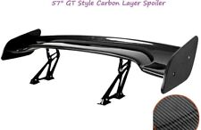 Universal 57 Wing Style Gt Trunk Adjustable Spoiler Wing Carbon Fiber Printed