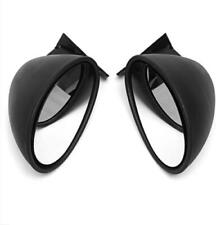 Car Universal Black Side Mirrors Pair Hot Rat Rod Muscle Classic