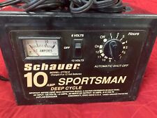 Schauer Sportsman 6 Or 12 Volt 10 Amp Deep Cycle Battery Charger Model Ct7612