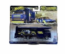 Hot Wheels Team Transport Fiat 131 Abarth Second Story Lorry 62 In Hand