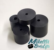 Body Lift Blocks Pucks 2-3 Diameter With Variety Of Lengths Pack Of 4