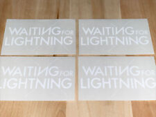 Danny Way Waiting For Lightning Stickers Rare Skateboarding Stickers Dc Shoes