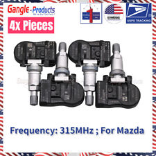 4pcs Tire Pressure Sensor Tpms For Mazda 2 3 5 6 Cx7 Cx9 Mx5 Bbm2-37-140