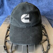 Cummins Hat Baseball Cap Black Gray Turbo Diesel Engines Adjustable Strap Osfa