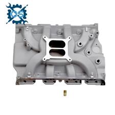 Dual Plane Satin Aluminum Intake Manifold Fits For Ford Fe 390 406 410 427 428