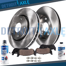 Vented Rear 300mm Disc Brake Rotors Ceramic Pads For Mercedes 06-12 E350 Cls550