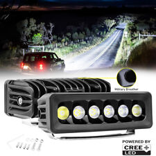 For Jeep 4wd Offroad Truck Suv 2x 6inch Cree Led Work Light Bar Spot Fog Driving