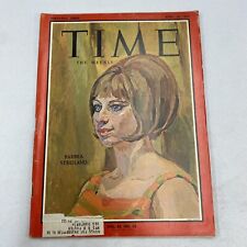 Vintage Time Magazine Barbara Streisand April 10 1964