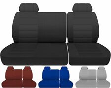 Fits 1988-1994 Chevy Ck 1500 Truck 4060 Front Bench Seat Covers With Headrests