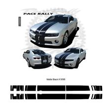 Chevrolet Camaro Ss 2010 - 2013 Rally Stripes Graphic Kit - Matte Black