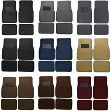 Car Floor Mats For Sedan Suv 4 Piece Carpet Liner Vinyl Heel Pad - Carpet Mat