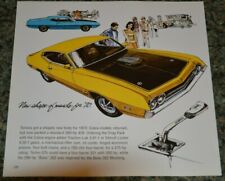 1970 Ford Torino Cobra Picture Feature Print 70 429 Cobra Jet Cj Yellow10
