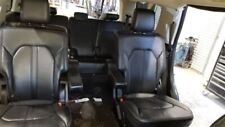 18 Ford Expedition Platinum 2nd Middle Row Seat Assembly Black Leather Heated