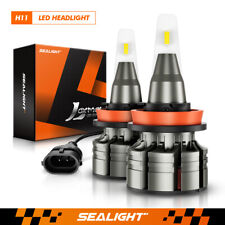 Sealight H11 Led Headlight Kit Low Beam Bulb Super Bright 6500k Csp White 6000lm