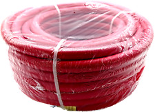 Red 38 X 50 Heavy Duty Rubber Air Hose Wp 300 Psi Working 900 Psi