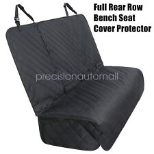 Waterproof Pet Full Rear Row Back Bench Seat Cover Protector For Car Truck Suv