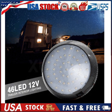 Universal 12v 46 Led Car Auto Truck Interior Dome Roof Light Ceiling White Lamp