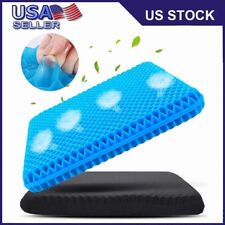 Gel Seat Cushion Double Thick Egg Seat Cushion Non-slip Cover Breathable Design