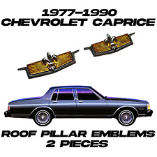 Chevrolet Caprice Caprice Classic Brougham Emblem Set Brand 2pcs 9.0cm - 3.5