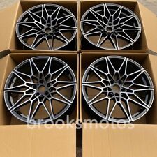 21 Forged Black Square Wheels Rims Fits 2021 Bmw X3m F97 X4m F97 826 21x9.5
