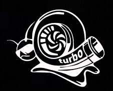 Turbo Super Snail Vinyl Decal Sticker Jdm Boost Ecoboost