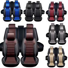 For Kia K5 Car Seat Cover Full Set Deluxe Leather 5-seats Frontrear Protector