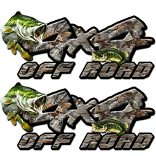 4x4 Off Road Decals Real Tree Camouflage Camo Bass