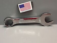 Craftsman 22mm Metric 12 Point Polished Industrial Stubby Wrench 23641 Usa Nos