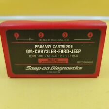 Snap-on Primary Cartridge Gm Chrysler Ford Jeep Thru 1998 Obd-ii Mt25001098