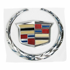 For Cadillac 4.25 Chrome Color Rear Trunk Lid Emblem