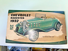 1963 Issue Mpc 1932 Chevrolet Roadster Kit 302-149 Open Box See Description