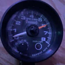 Summit Racing Vintage 8000rpm Tachometer With Shift Light Sun-g2905
