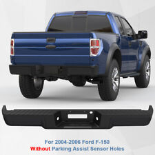Black Rear Bumper Step For 2004-2006 Ford F150 F-150 Without Sensor Holes