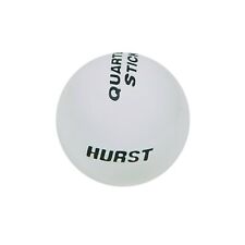 Hurst 1631036 Hurst Shift Knob - White Quarter Stick