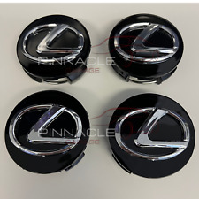 Set Of 4 2006-2013 Lexus Black 62mm Wheel Center Hub Caps Hubcaps 4260330590